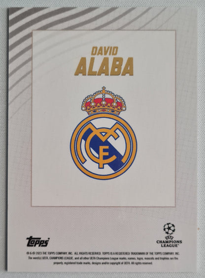 David Alaba - 2023 Topps Champions League Real Madrid /99