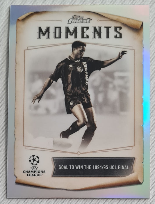 Patrick Kluivert - 2023 Topps Finest "Moments" UEFA Champions League FM-3