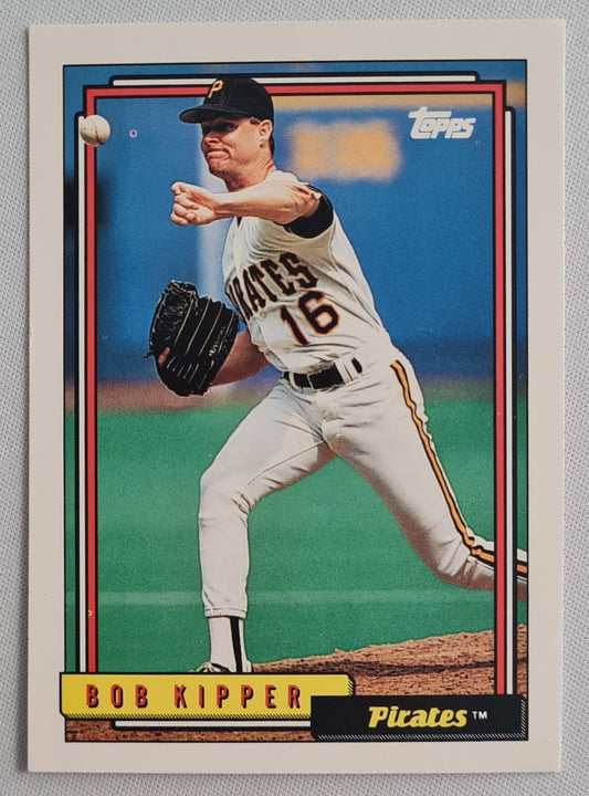 Bob Kipper - 1992 Topps Pittsburgh Pirates #64