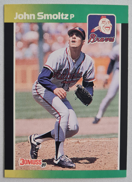 John Smoltz - 1989 Donruss Leaf inc - Atlanta Braves #85