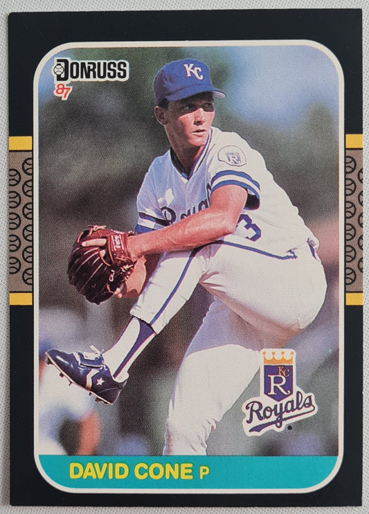 David Cone - 1986 Leaf Donruss Kansas City Royals #502