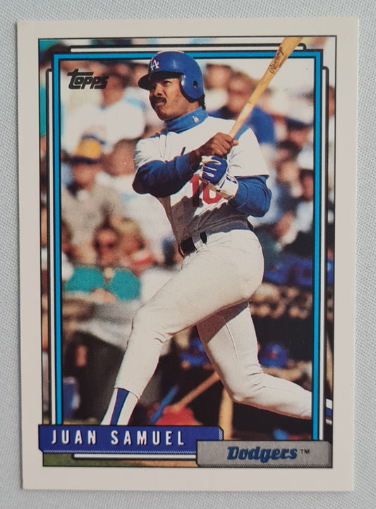 Luan Samuel - 1992 Topps L.A. Dodgers #315