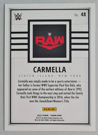 Carmella - 2022 Panini WWE - Debut Edition International Wrestling Card #48