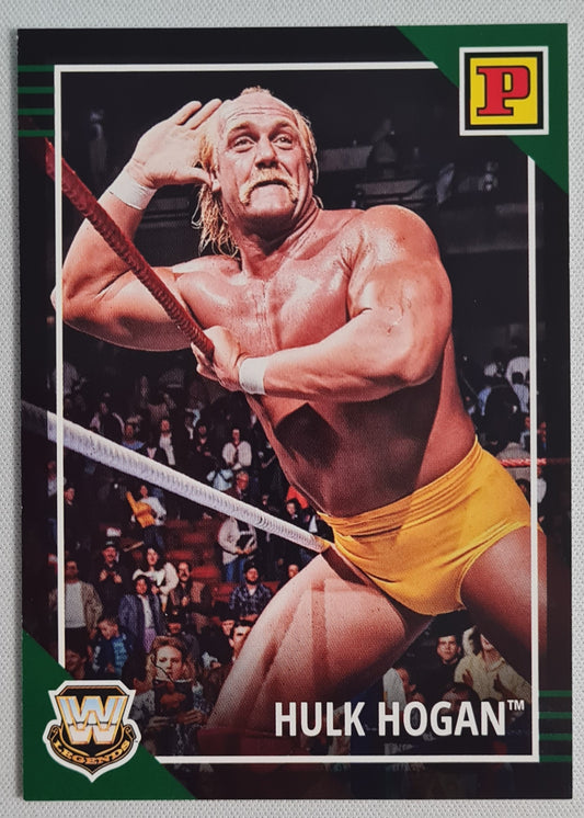 Hulk Hogan - 2022 Panini WWE - Debut Edition International Card #113 GREEN