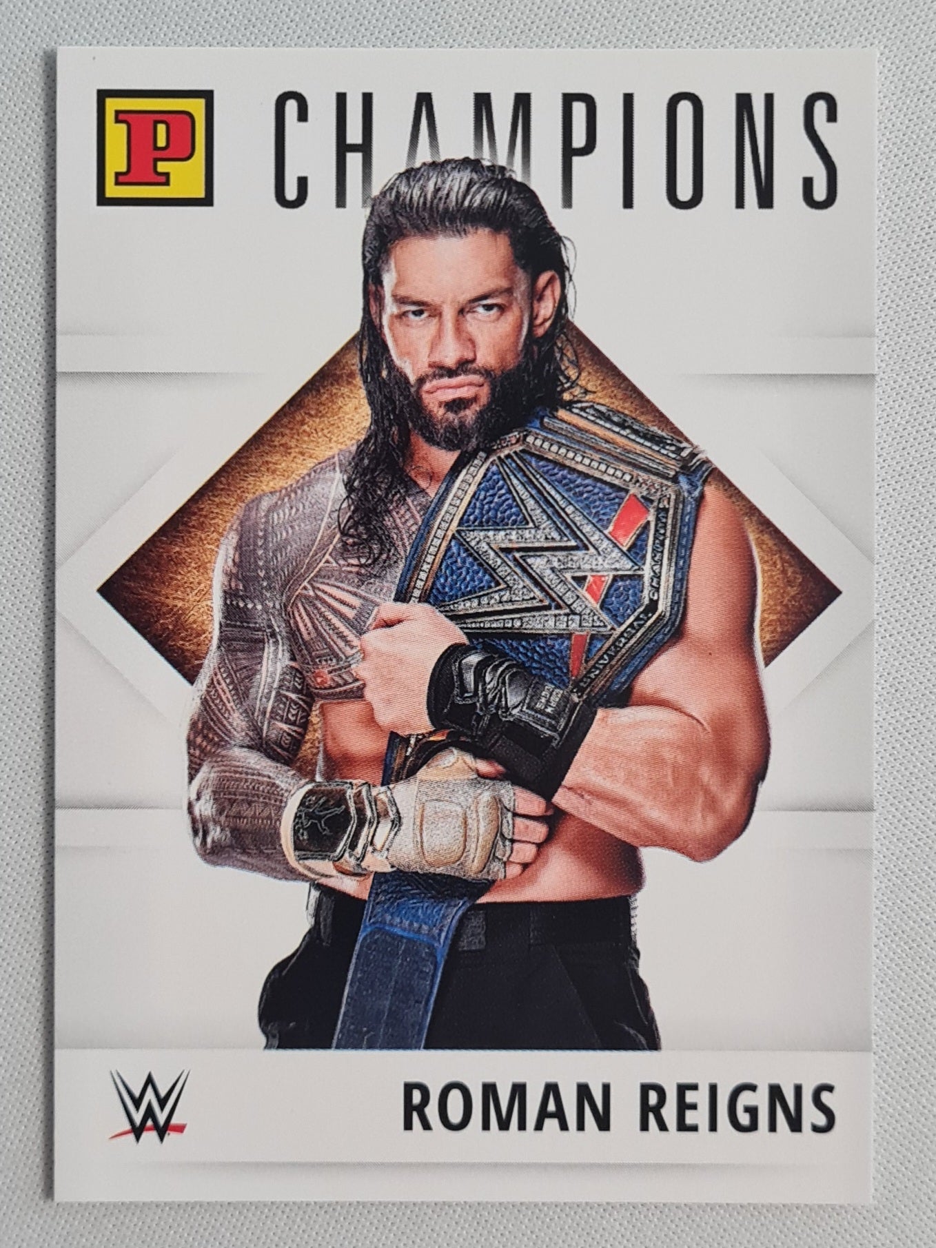 Roman Reigns 2022 Panini WWE - Debut Edition International Championship Card #154 - Champions