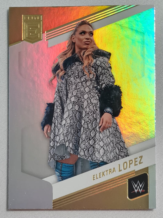 Electra Lopez - 2023 Panini Donruss Elite WWE Holo - NXT #25