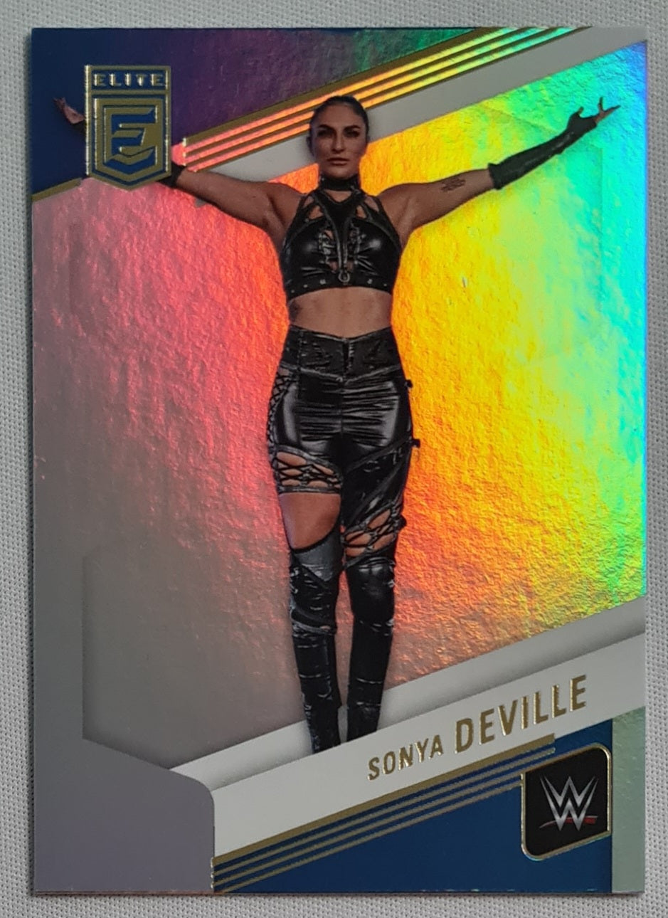 Sonya Deville - 2023 Panini Donruss Elite WWE  Holo - Smack Down #79