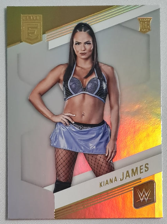 Kiana James - 2023 Panini Donruss Elite WWE Holo NXT Rookie (RC)