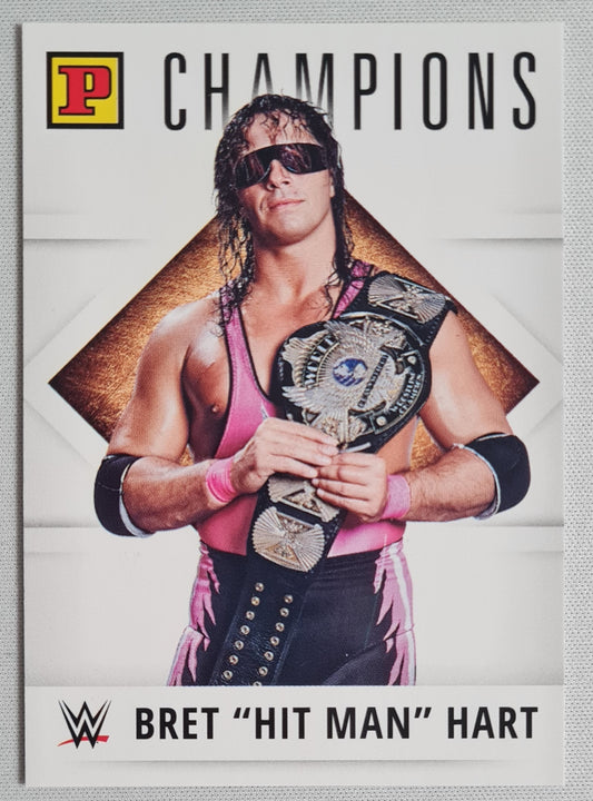 Bret "the Hitman" Hart - 2022 Panini WWE Debut Edition International #159