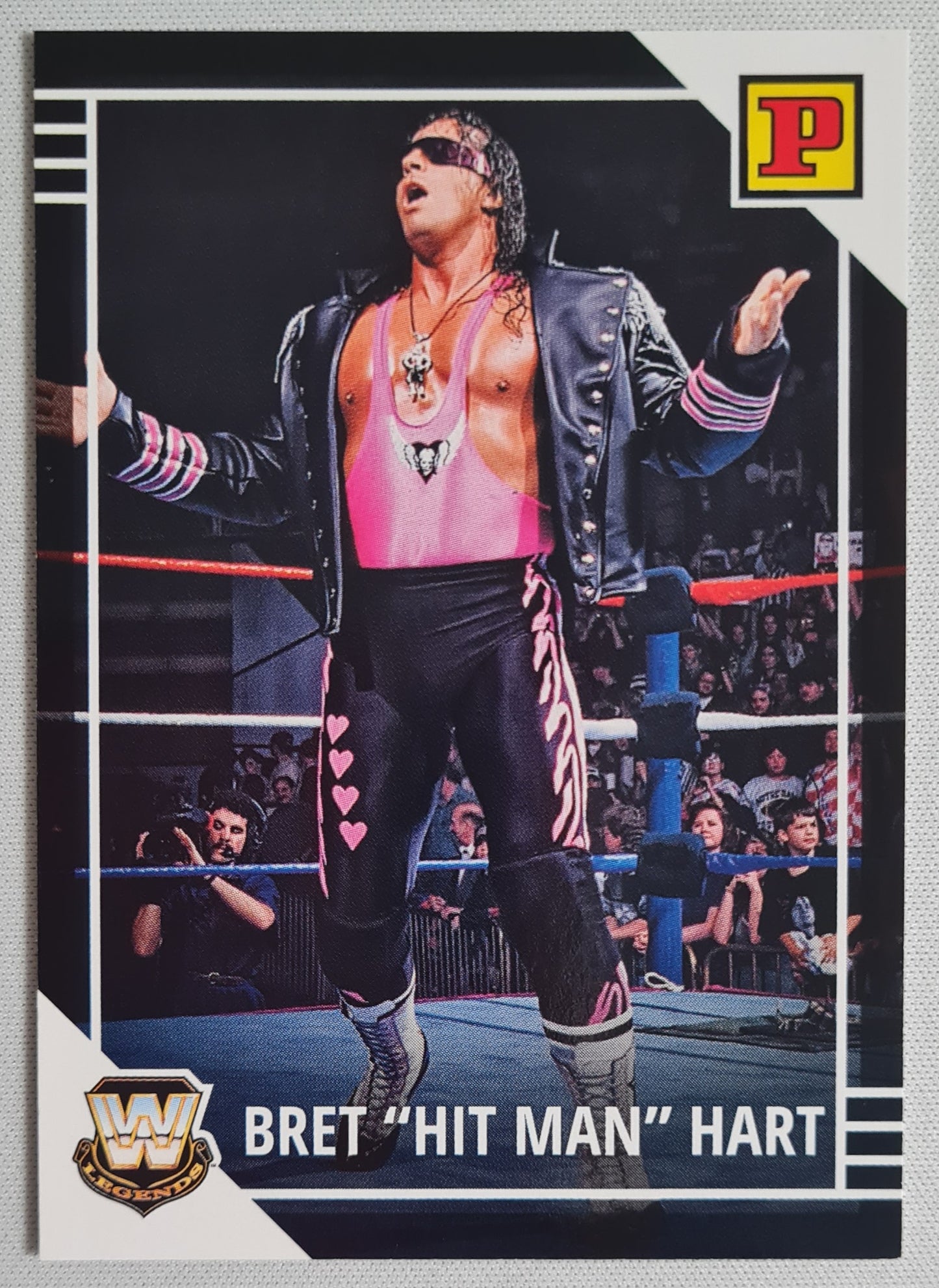 Brett "the Hitman" Hart - 2022 Panini WWE Debut Edition International Superstar