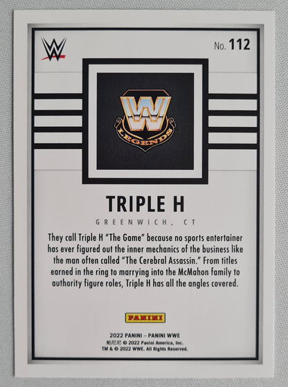 Triple H - 2022 Panini WWE Superstar Debut Edition International #112