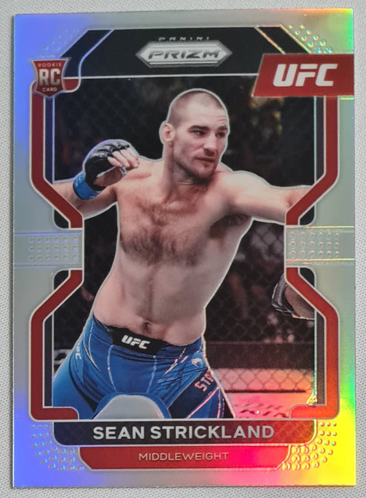 Sean Stickland - 2022 Panini Prizm UFC Silver Holo 172