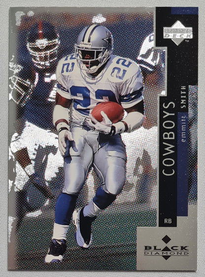 Emmitt Smith - 1998 Upper Deck Black Diamond - Dallas Cowboys - NFL Play Football  #112