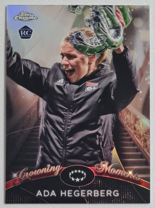 Ada Hegerberg - 2023 Topps Chrome Women Football (RC) Crowning Moments - Olympique