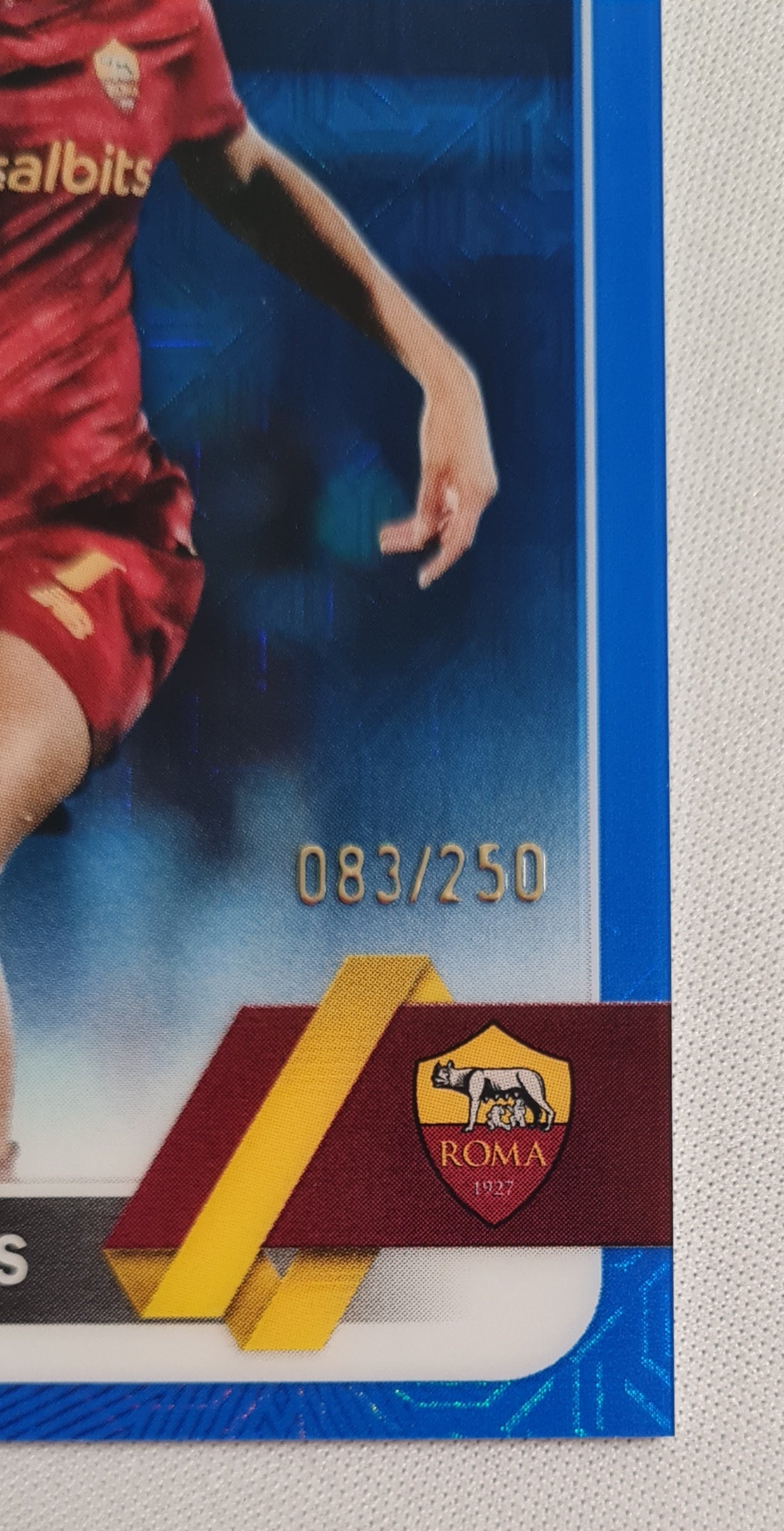 Andressa Alves - 2023 Topps Chrome Women Football Blue (RC) /250 A.S. Roma