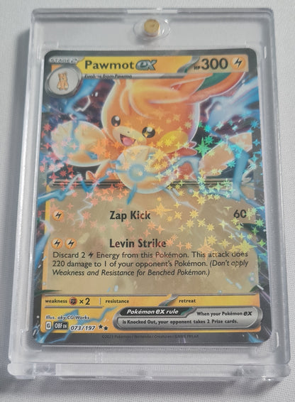 Pawmot EX - 2023 Pokemon Stage 2 TCG - 073/197 HP300/Double Rare Holo