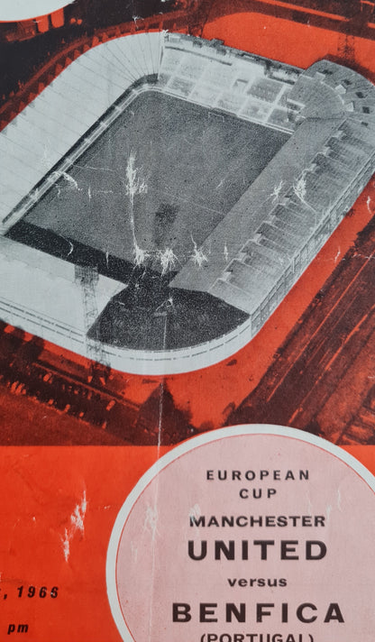 Special Edition Manchester United vs Benfica - 1965 European Cup Quarter Final - First Leg