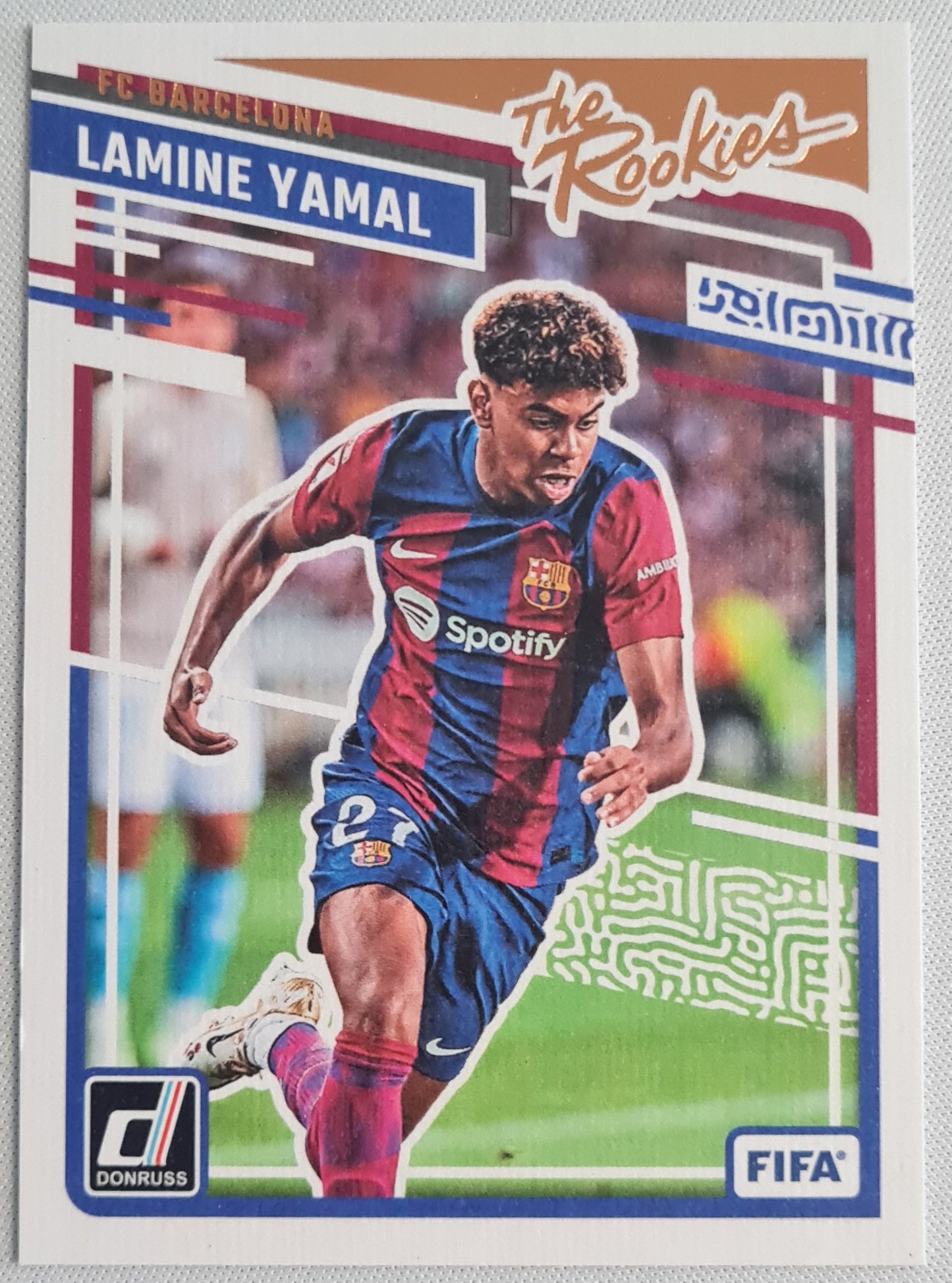 Lamine Yamal - 2023 Panini Donruss Soccer - FC Barcelona The Rookies Card