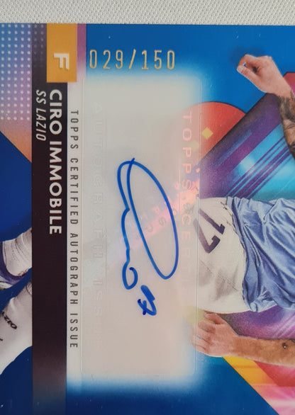 Ciro Immobile - 2024 Topps Finest /150 - SS Lazio /Auto
