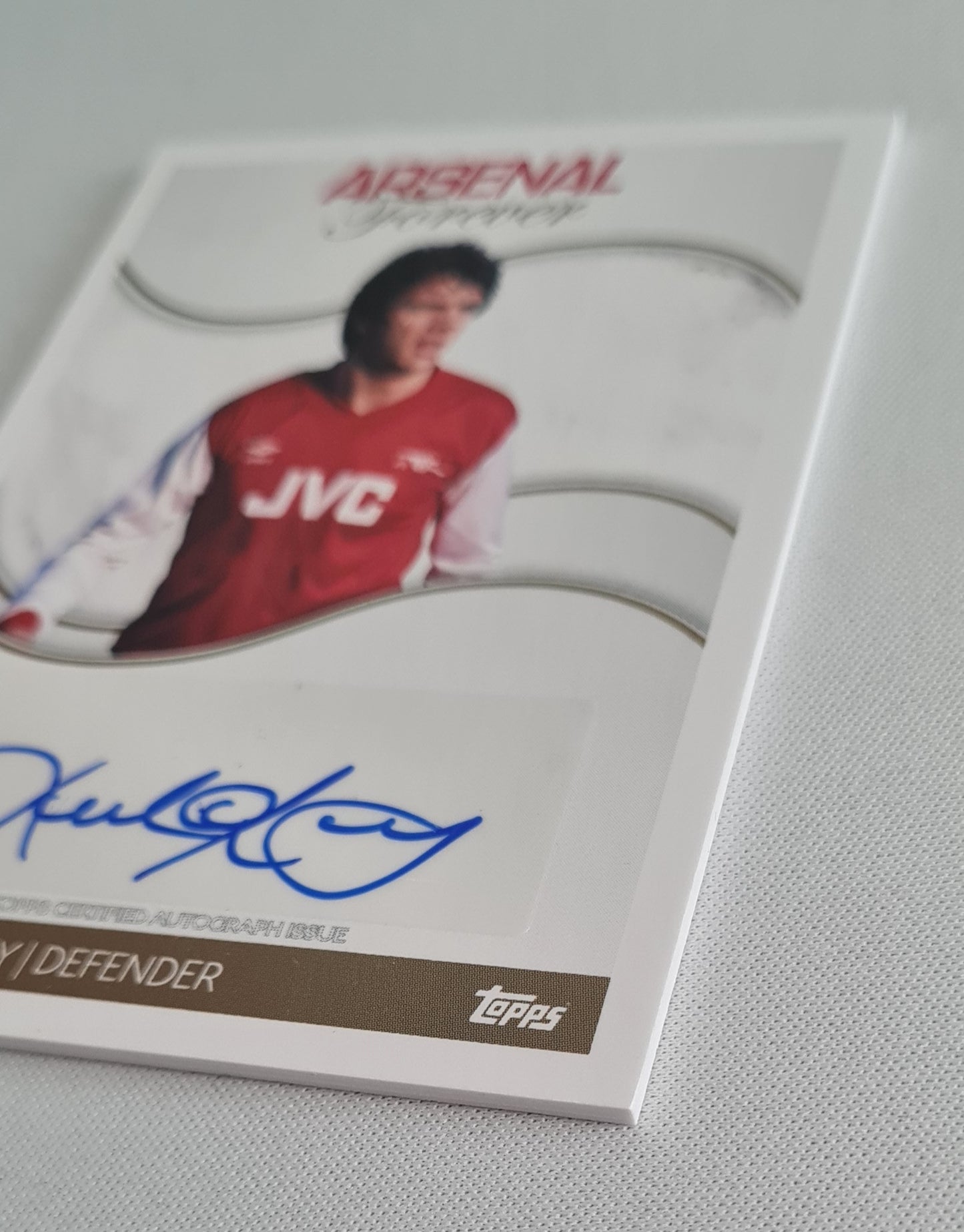 David O'Leary - 2023/24 Topps Arsenal Forever - Gunners forever Legends /Auto