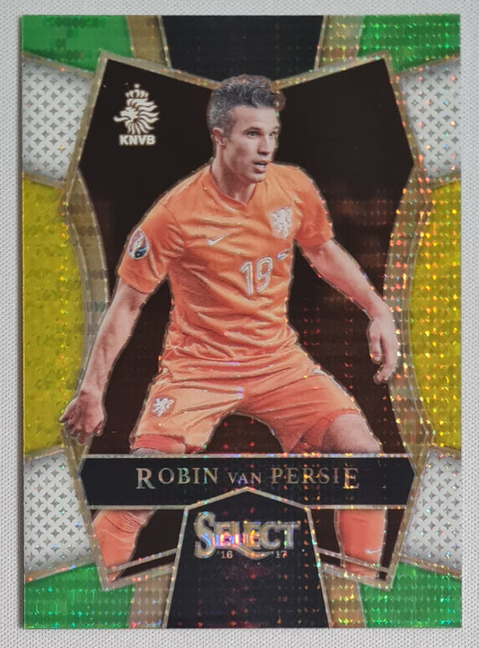 Robin van Persie - 2016 Panini Select Soccer KNVB Multi Color Prizm Parallel #107