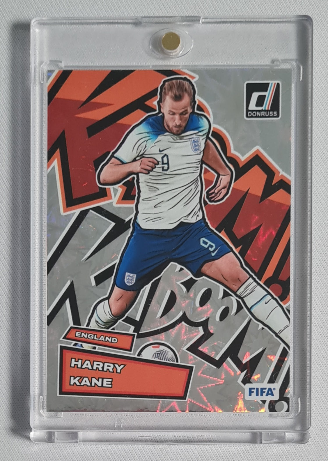 Harry Kane - 2023 Panini Donruss Soccer - England #9 KABOOM CASE HIT !