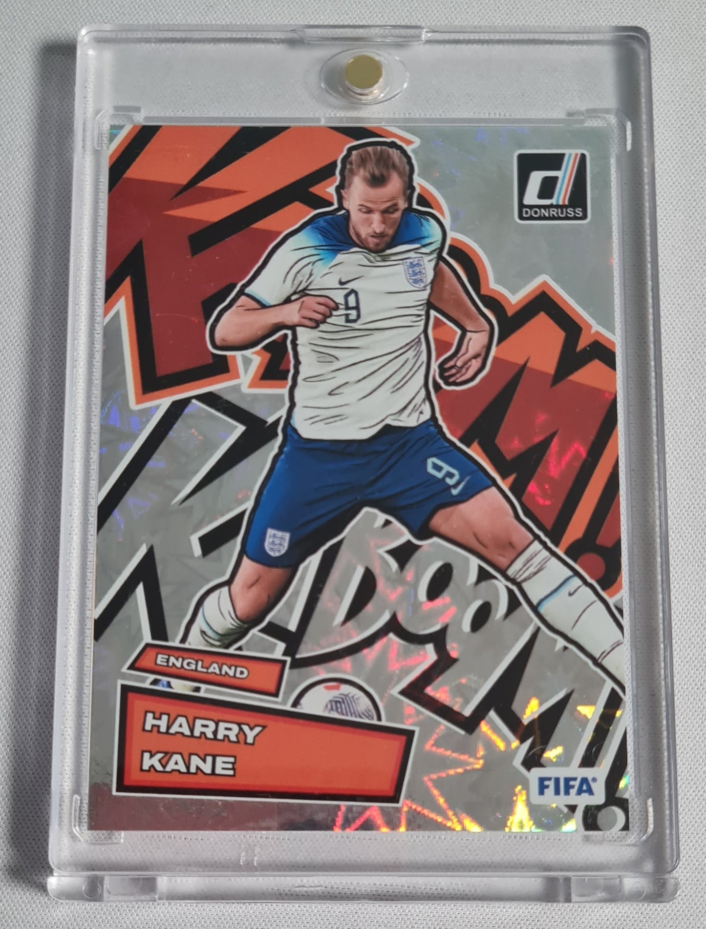 Harry Kane - 2023 Panini Donruss Soccer - England #9 KABOOM CASE HIT !