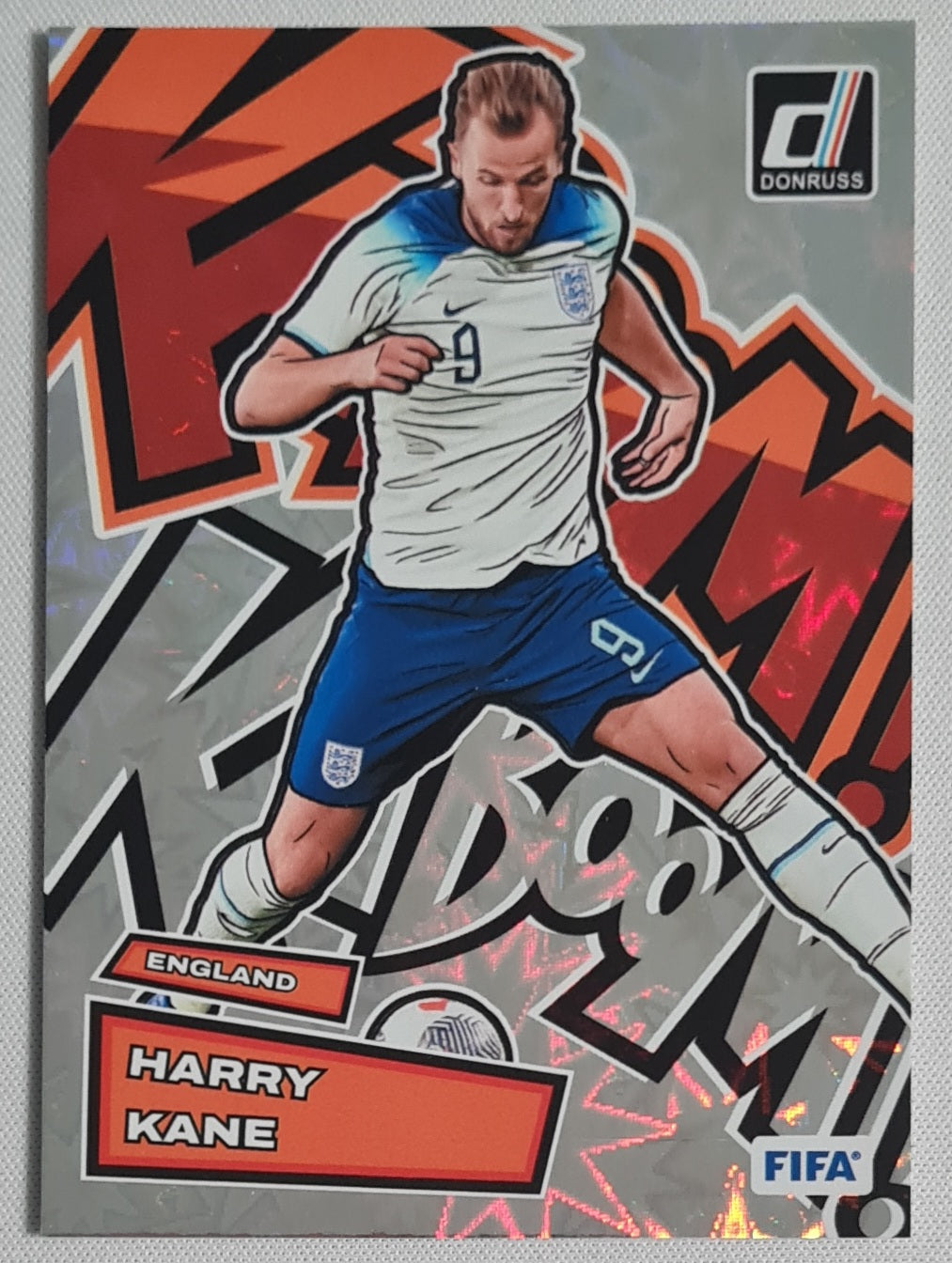 Harry Kane - 2023 Panini Donruss Soccer - England #9 KABOOM CASE HIT !