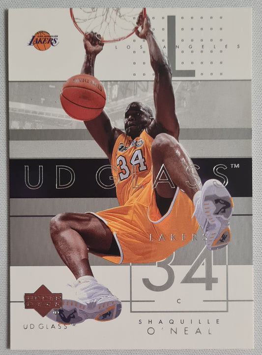 Shaquille O'Neal - 2003 Upper Deck #35 UD Glass L.A. Lakers - NBA Basketball