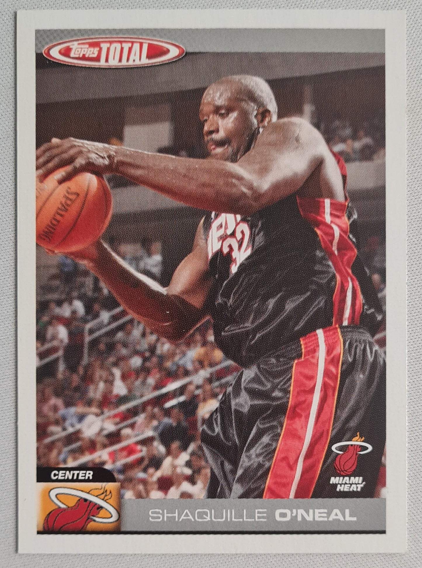 Shaquille O'Neal - 2005 Topps NBA Properties, TTC 15 of 30 Topps Total - Miami Heat NBA