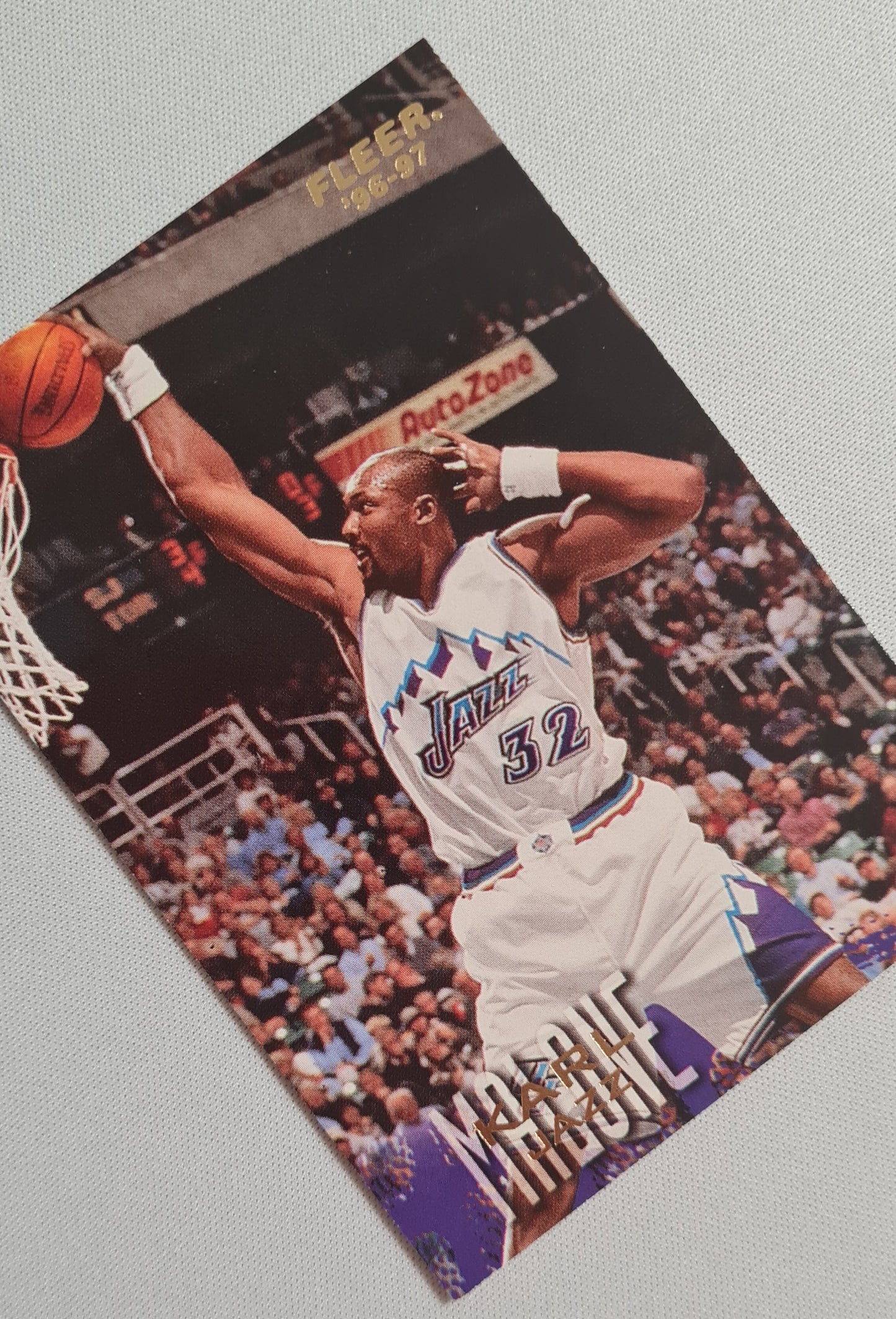 Karl Malone - 1997 Fleer/skybox #289 NBA Basketball UTAH Jazz