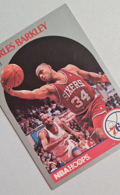 Charles Wade Barkley - 1990 NBA Hoops Basketball #225 Philidelphia 76