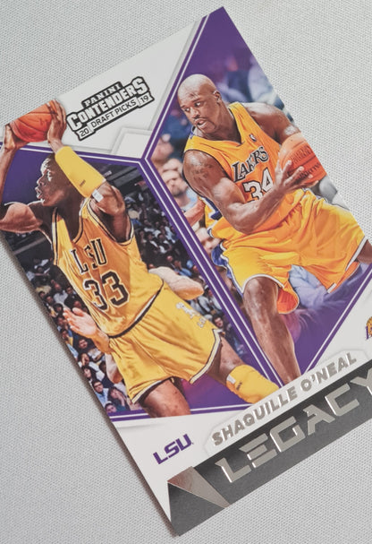 Shaquille O'Neal - 2019 Panini Contenders Draft Picks LSU/L.A. Lakers #19 Legacy Card