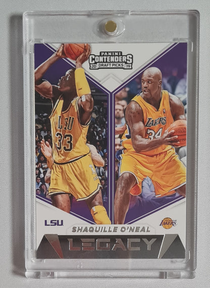 Shaquille O'Neal - 2019 Panini Contenders Draft Picks LSU/L.A. Lakers #19 Legacy Card