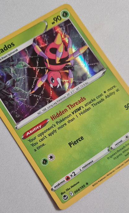 Ariados - 2022 Pokemon 004/195 Stage 1 HP90 Holo