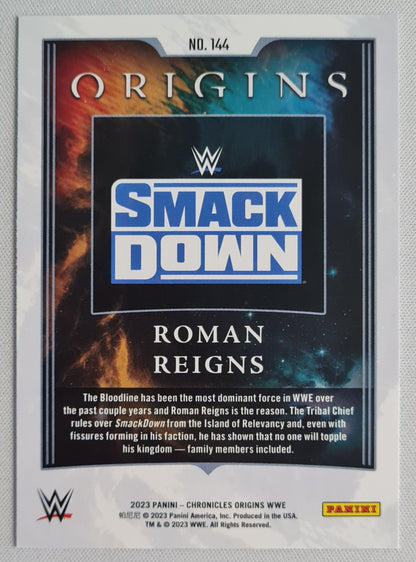 Roman Reigns - 2023 Panini Chronicles Origins WWE - Smack Down #144