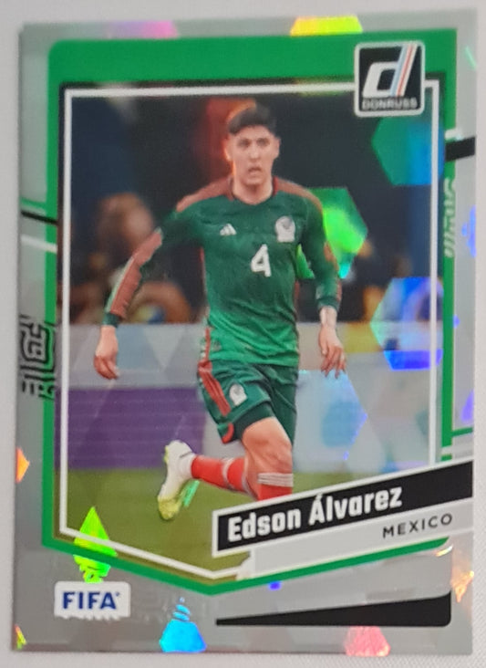 Edson Alvarez - 2023/24 Panini Donruss Soccer #37 cracked ice
