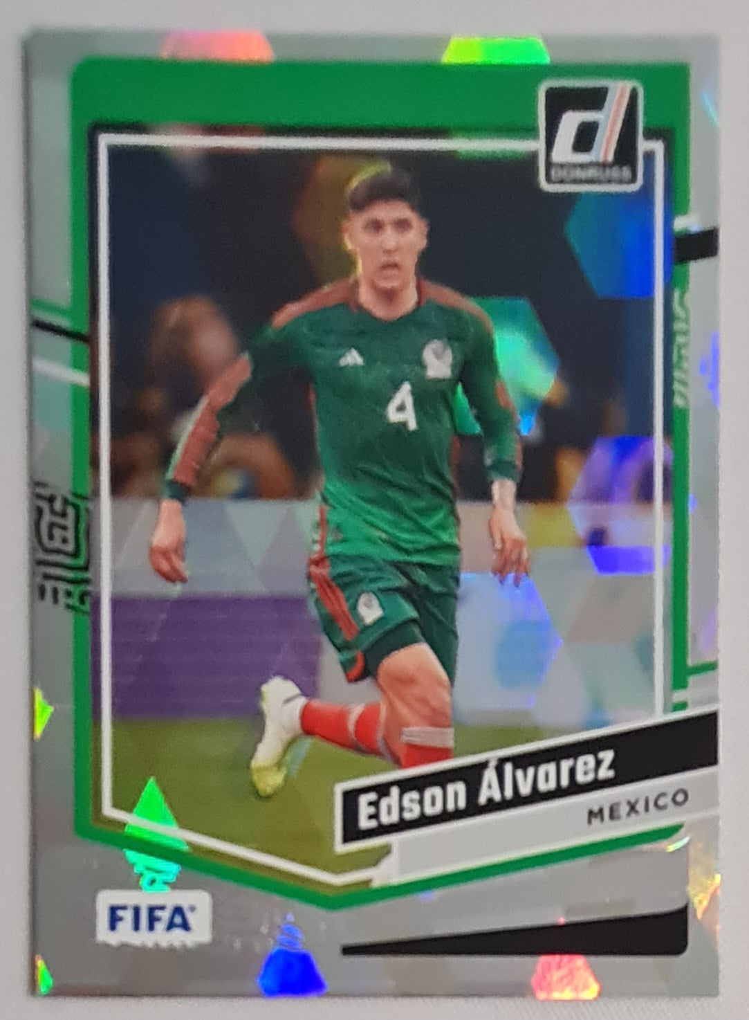 Edson Alvarez - 2023/24 Panini Donruss Soccer #37 cracked ice