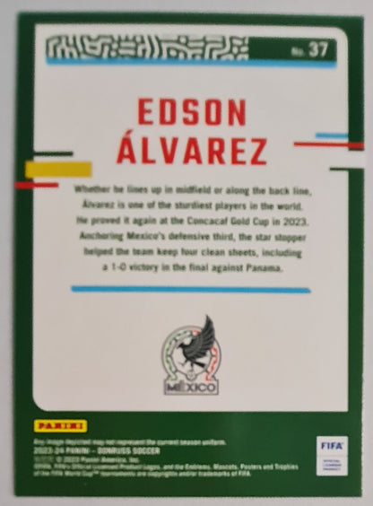 Edson Alvarez - 2023/24 Panini Donruss Soccer #37 cracked ice
