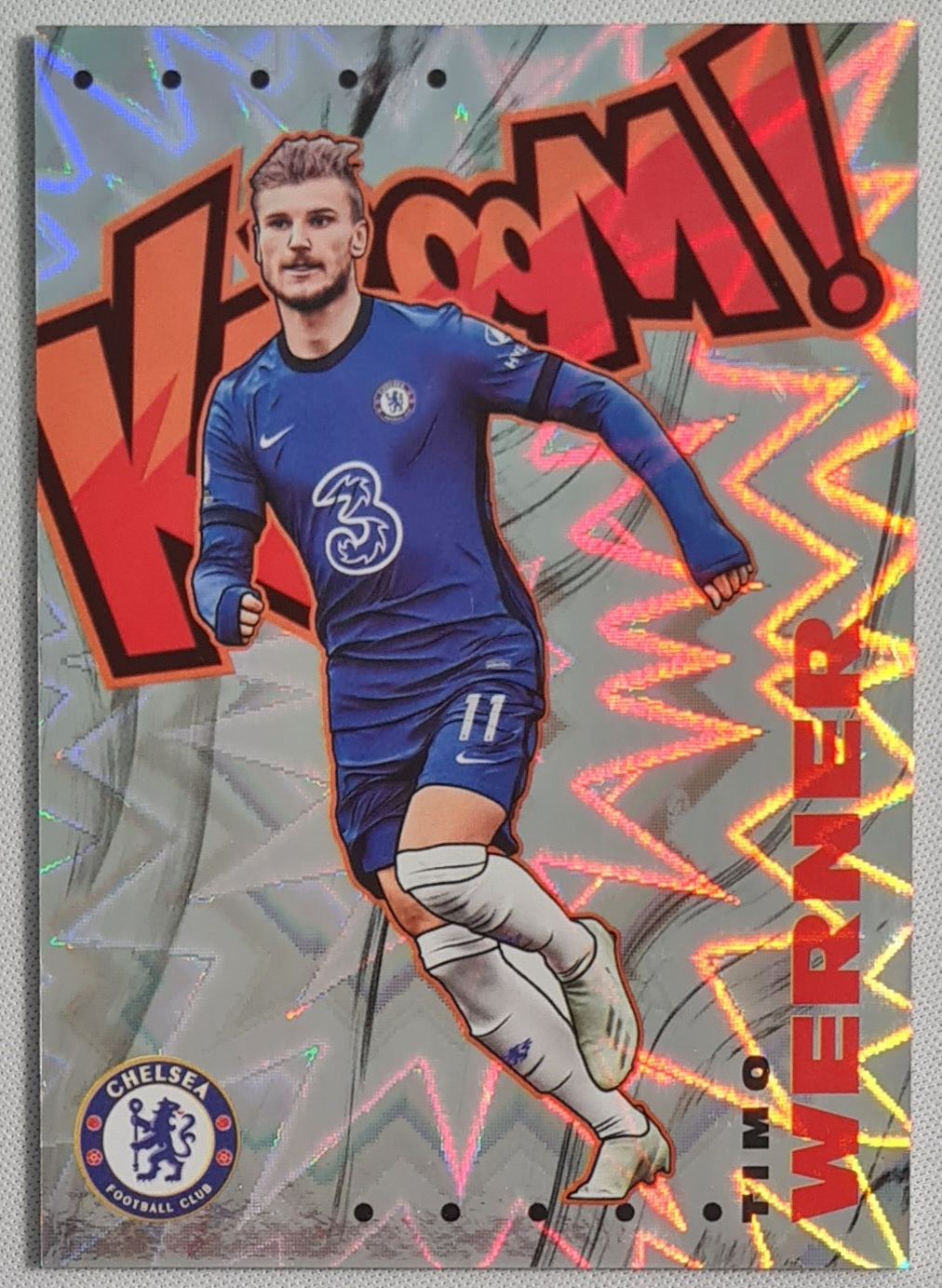 Timo Werner - 2020/21 Panini #6 Premier League Soccer - KABOOM! Chelsea