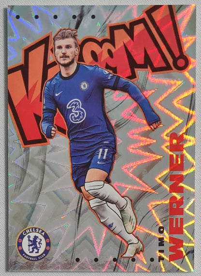 Timo Werner - 2020/21 Panini #6 Premier League Soccer - KABOOM! Chelsea
