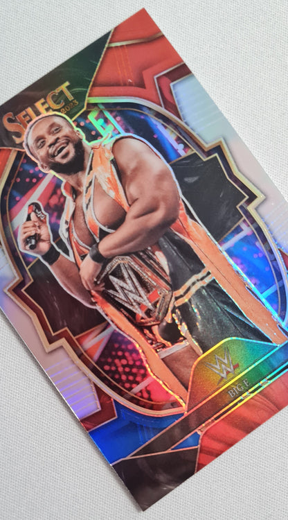 Big E - 2023 Panini Select WWE #2 Concourse Red/Blue