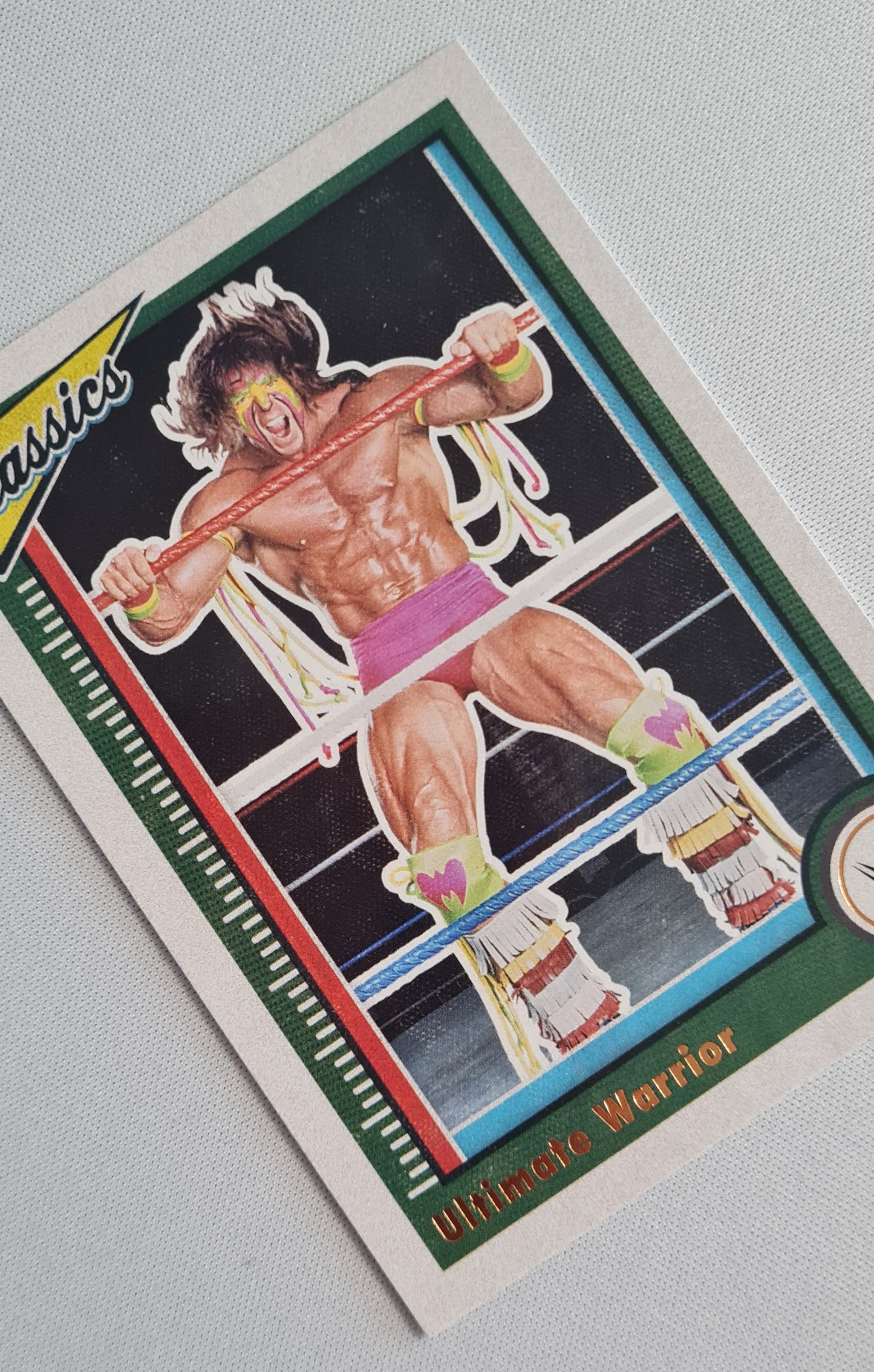 Ultimate Warrior - 2023 Panini Chronicles Classics WWE #152 "Did you know?" Classics