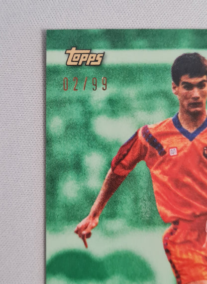 Pep Guardiola - 2023 Topps (RC) Champions League FC Barcelona /99 Green