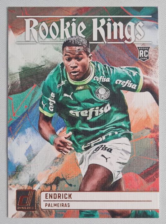 Endrick - 2023/24 Panini Donruss Soccer Palmeiras #25 Rookie Kings (RC) Bronze