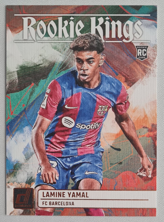 Lamine Yamal - 2023/24 Panini Donruss Soccer FC Barcelona #2 Rookie Kings (RC) Bronze