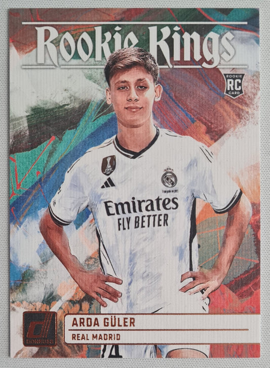 Arda Guler - 2023/24 Panini Donruss Soccer Real Madrid #9 Rookie Kings (RC) Bronze