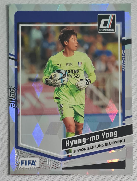 Hyung-mo Yang - 2023 Panini Donruss Soccer #175 Suwon Samsung Bluewings Silver Cube