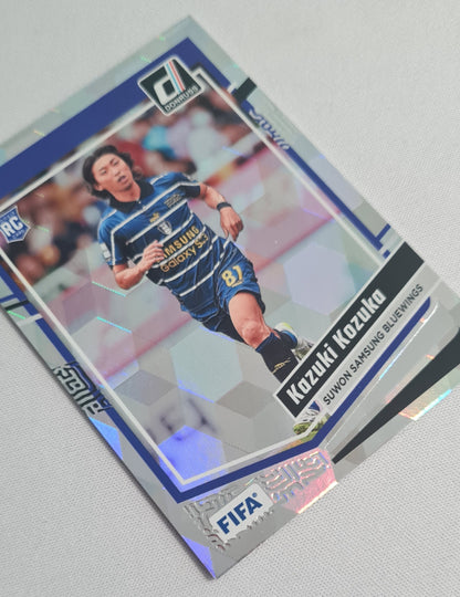 Kazuki Kozuka - 2023/24 Panini Donruss Soccer #174 Suwon Samsunng Bluewings (RC) Silver Cube