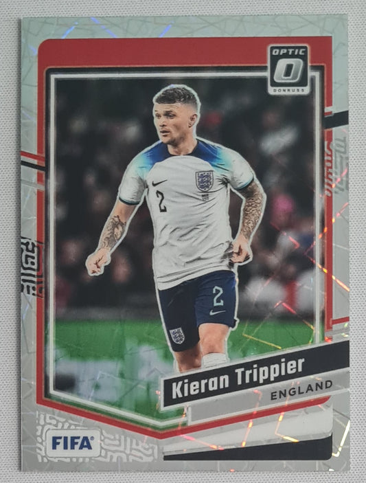 Kieran Trippier - 2023/24 Panini Donruss Soccer #14 England Velocity Prizm